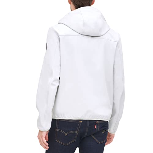 Image of Tommy Hilfiger Men's Lightweight Water Resistant Breathable Hooded Performance Softshell Jacket