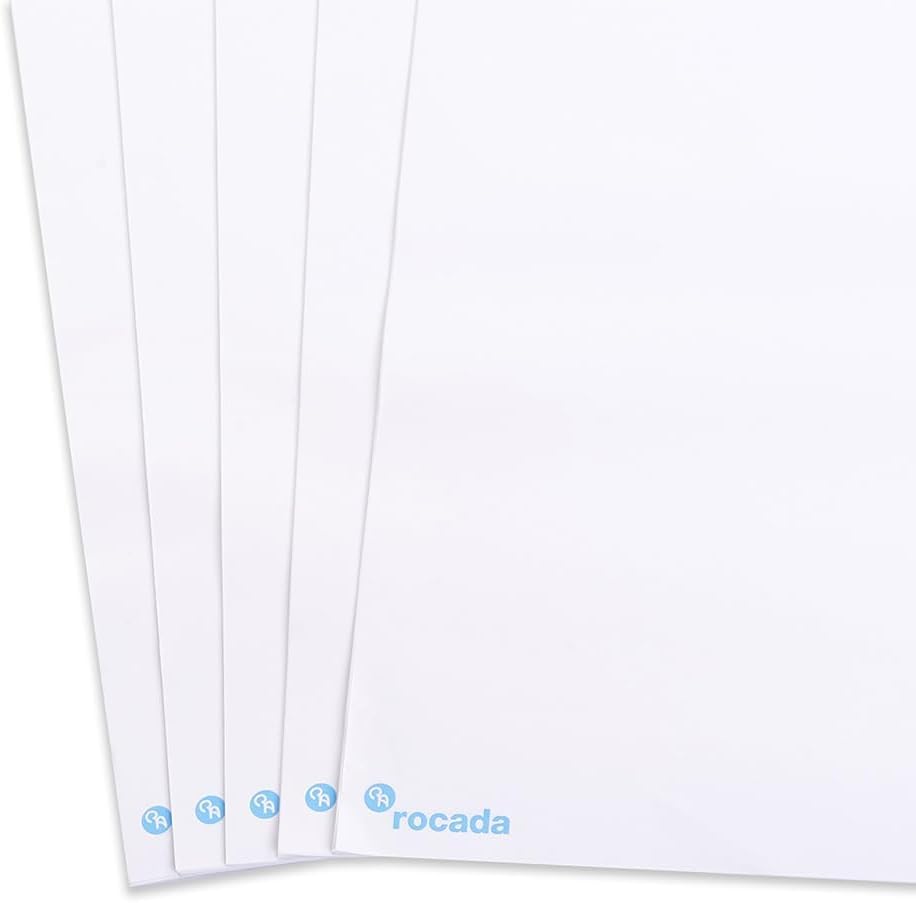 Bloc de Papier Universel Rocada pour Tableaux Blancs - Pack de 5