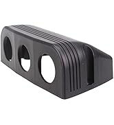 MAXWIN(マックスウィン) 埋め込み式 スイッチパネル チャージャーパネル KPシリーズ 専用カバー 改造車 DIY コンパクト 超小型 汎用 黒色 3つ穴 KP-KB03