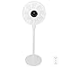 Produktbild Cecotec Standventilator EnergySilence 1040 SmartExtreme. 16" mit 28 W und DC-Motor, 24 Geschwindigkeiten, 3 Modi, Oszillation, leise, höhenverstellbar, 10 Flügel und maximale Sicherheit, Schwarz