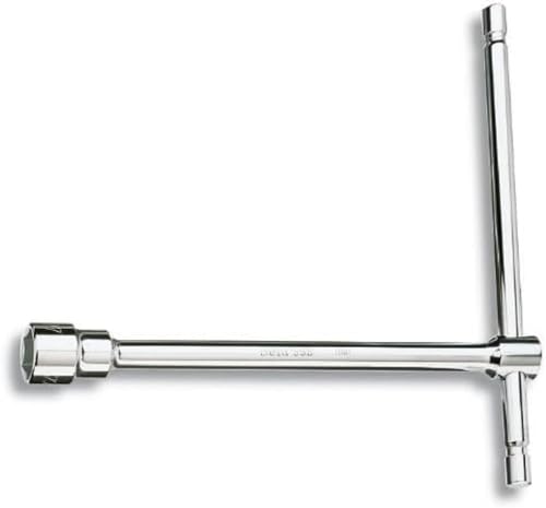 BETA Chiave a t Fissa Bocca Esagonale Acciaio Cromato - uni 6742 din 3112 - 950 mm 17