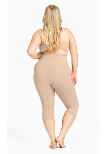 Women's Plus Size Seamless Hi Waist Capri2