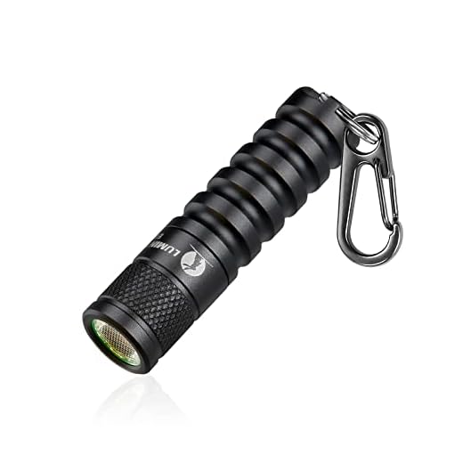 LUMINTOP EDC15 Keychain Flashlight 760 Lumens Mini EDC Flashlight 80 Hours Burn Time, 5 Modes, IPX8 Waterproof Torch Floodlight for Everyday Carry, Camping, Hiking