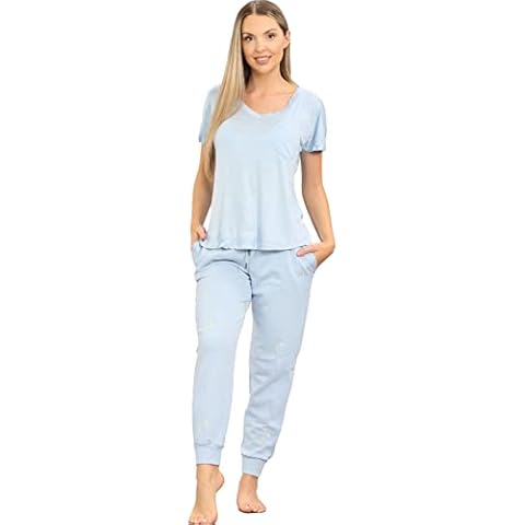 Ex High Street Brand Women’s Embroidered Pyjamas Cover