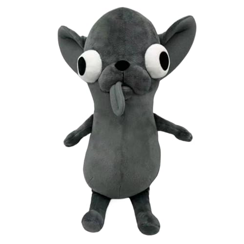 Muñeco de Peluche Chihuahua de Ojos Grandes, 25 cm, Juguete Divertido para aliviar el estrés, Regalo y decoración para niños y Adultos