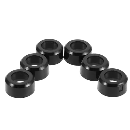 GALPADA Kit Guarnizioni Iniettori Carburante 6 Pezzi con Manicotti di Tenuta in Gomma Nera, Set Riparazione e Installazione per Veicolo Fuoristrada 1997-2011, Accessori Manutenzione