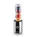 Produktbild Cloer 6969 Smoothie Maker, Mini Standmixer to go, Milchshakes, Behälter 600 ml, Trinkflasche aus Tritan, BPA frei, spülmaschinenfest, 400 W, Edelstahlgehäuse