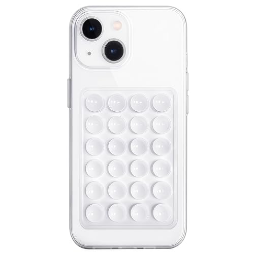 JingJinYY Silicone Suction Phone Case Mount, Non Slip Sticky Phone