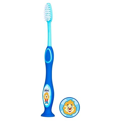 Cepillo dental Chicco para niños de 3-6 años con cerdas extra finas Cover