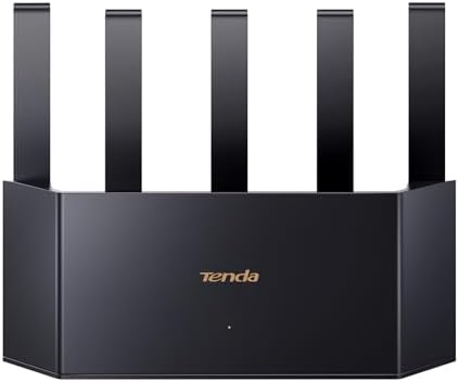 Tenda RX2L Pro - AX1500 Router WiFi 6, Doble Banda 2.4GHz/5GHz, 4...