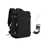 SZSYCN Mochila Viaje Cabina Avion 40x30x20 Ryanair Wizzair Mochila de Compresión al Vacío Mochilas Viaje 40×20×25 Ryanair para Mujer Equipaje de Mano 45x36x20 Easyjet Maletas para Portatil Hombre