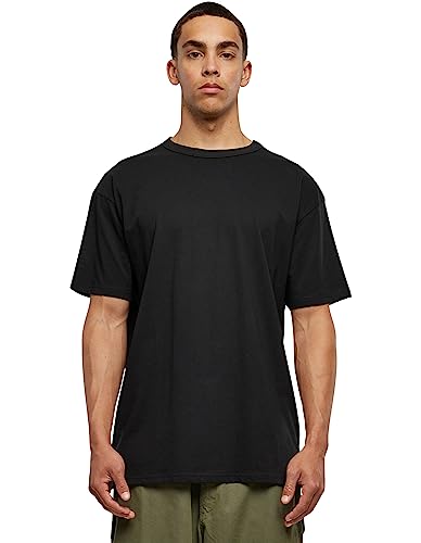 Urban Classics Herren Organic Basic Tee T-Shirt, Black (Black 00007), L