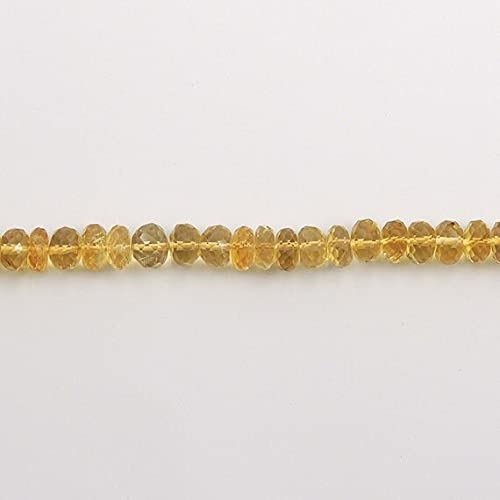 Beer Quartz Faceted Rondelle Beads en quartz véritable pour la création de bijoux raffinés