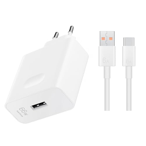 66W SuperCharge Caricabatterie per Huawei Honor 6A USB C Cavo di ricarica Adattatore di alimentazione per Honor Magic 7 7Pro 6 6Pro 6Lite 5 5Pro originale Honor 300 200 100 90 80 Pad 9 8