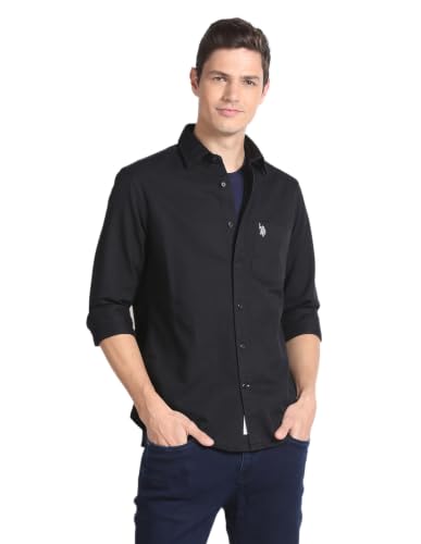 Image of U.S. POLO ASSN. Men's Cotton Regular Fit Shirt