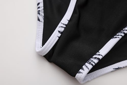 Image of Girls 3 Piece Bikini Bathing Suit Teen Girls Swimwear Sport Swimsuits with Shorts 9-16T