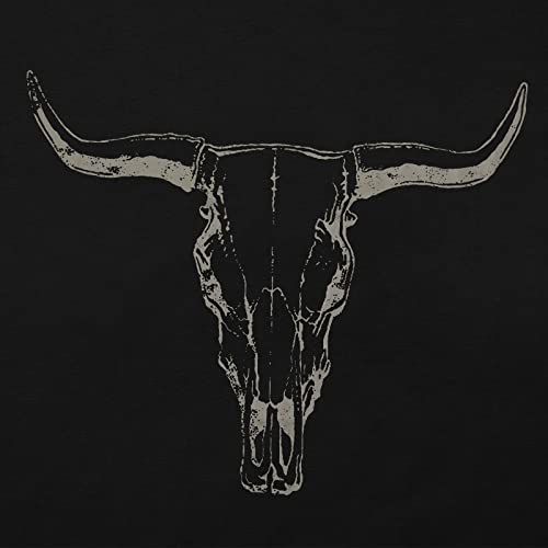 UNIQUEONE Western Cowgirl Shirts for Women Rodeo Cow Print Shirt Black