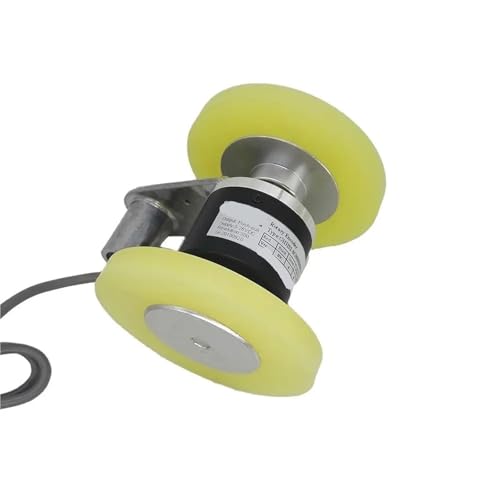 Codeur de roue industriel GHW52 avec arbre de 8 mm et double roue de 200 mm
