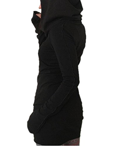 Minetom Donne Manica Lunga Felpa con Cappuccio