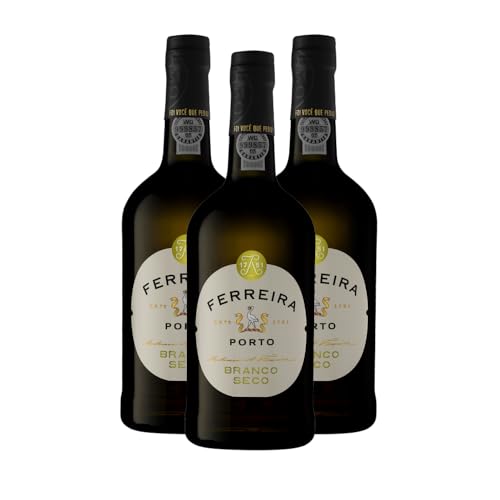 Ferreira Blanco Seco - Vino de Oporto - Paquete de 3