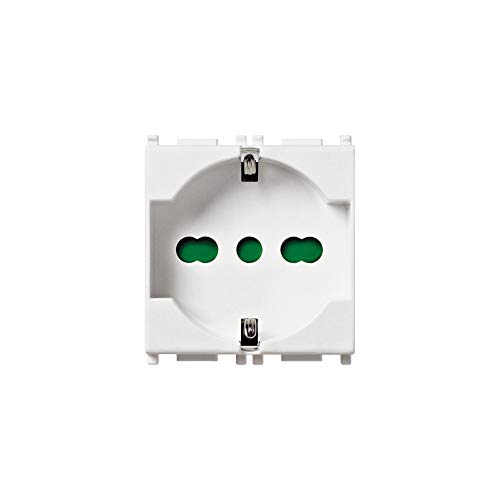 Vimar Arké presa multistandard 2P+T 16A universale Bianco