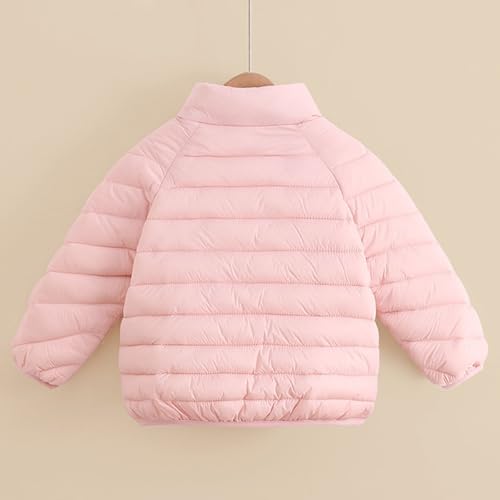 Moonker Boys Girls Quilted down Jackets Outdoor Windproof Lightweight Puffer Coats Zip up Hooded Winter Warm Outwear for Kids4