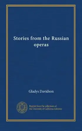Stories from the Russian operas book cover