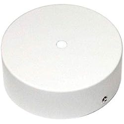 Floron Ventilador Techo Florón redondo blanco, Ø120x40mm