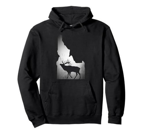 Idaho Elk Hunting Pullover Hoodie