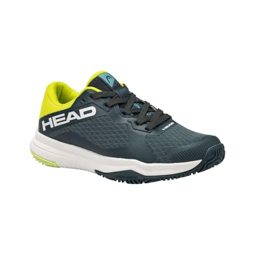 HEAD Motion Junior, Zapatillas de pádel, Verde Bosque Verde Claro, 34 EU