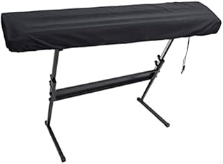 nuosen Piano Keyboard Cover61 Key Digital Piano Dust Cover Yamaha Keyboard Cover with Drawstring Locking Clasp for Electronic Keyboard, Casio, Roland, Consoles