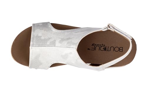 Image of Corkys Footwear Volta Wedge - Chic Elegance Meets All-Year Comfort with a 2-Inch Cork Heel and Marshmallow Insole for Stylish Everyday Wear and All-Day Comfort