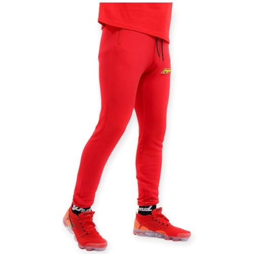 Black Pyramid Kids 3D Patch Jogger (Red)3