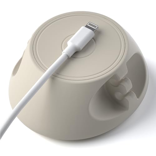 Support de câble magnétique blanc 3 en 1 fini les fils qui tombent