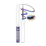 Purple Liquid Eyeliner Pen – Smudge-Proof Waterproof Long-Lasting Eye Pencil, Glitter Eyeshadow Makeup for Daily Use & Stage Performance, Quick-Drying Metallic Holographic Finish (Purple)