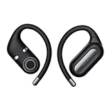 TRUEFREE EarFit DS1 - オープンイヤー型 ワイヤレスイヤホン Bluetooth 6.0/IPX5防水/40時間再生/マルチポイント接続/急速充電/専用アプリ対応 | 通勤・運動・オフィス・家事に最適 落ちにくい設計 アクティブ音漏れ抑制 耳掛け式 イヤホン耳を塞がない ブラック