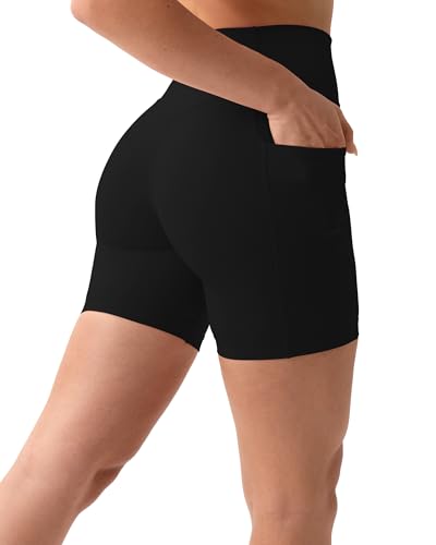 PAVOI ACTIVE Shorts with Pockets | Compressive High Waisted Butt Sculpting 4