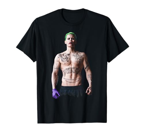 Suicide Squad Joker Stance Black T-Shirt