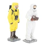 Ornements de pompier chimique en résine : utilisant des matériaux de haute qualité et une finition soignée, robustes et difficiles à déformer, ornements de pompier chimique