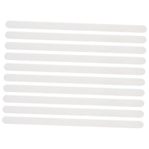 TOGEVAL 36 Pezzi Strisce Antiscivolo Trasparenti Adesivo Sicurezza Vasca Doccia Scale Pavimenti Bagno Antisdrucciolo per Umidi