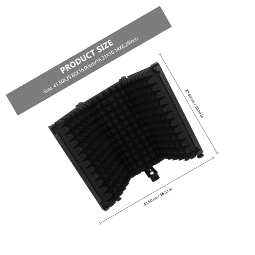 Panneau d'isolation acoustique microphone filtre anti-pop absorption phonique