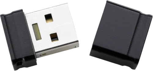 Intenso 3500460 Micro Line 8GB USB-Stick USB 2, 8GB - USB 2.0, Schwarz