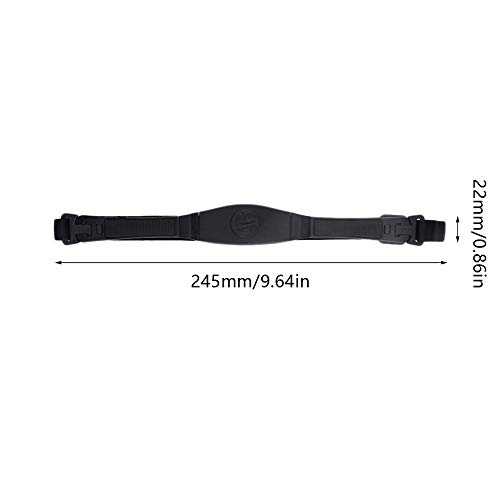 3 mètres étanche Moniteur de fréquence Cardiaque sans Fil Sangle de Poitrine Montre de Sport en Cours d'exécution Montre de plongée avec rétro-éclairage réveil - Noir
