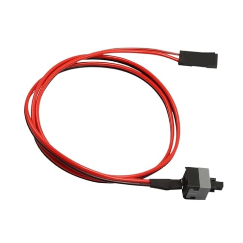 Bouton alimentation PC avec réinitialisation automatique SW câble 50cm 5pcs