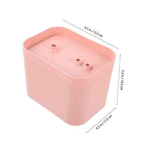 Fuente automática para agua de gato, dispensador portátil miniatura 6