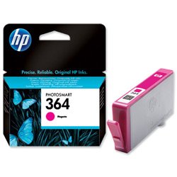 Cartouche d'encre rouge magenta HP 364 séchage rapide pour documents nets
