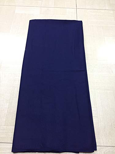 Image of BKRKJ Women's Lizibizi Cotton Unstitched Dress Material Plain Fabric by Meter for Sewing Suit,Salwar,Blouse,Shirt,Kurta,Pyjama,Pathani,Kameez,Chudidar,Patiyala (Navy Blue 20, 1 Meter)