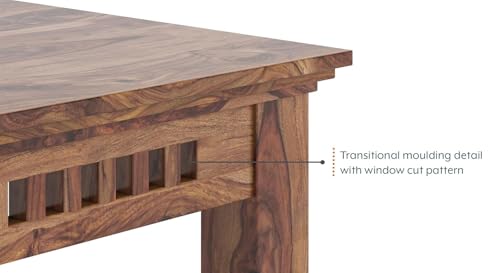 Image of Dining Table Set, Wood 6 Seater Dining Table with Chair, Dining Room Furniture, Wooden 6 Seater Dining Table, Modern and Unqiue Dining Table For Living Room (6 Seater Dining Table) Natural Finishs