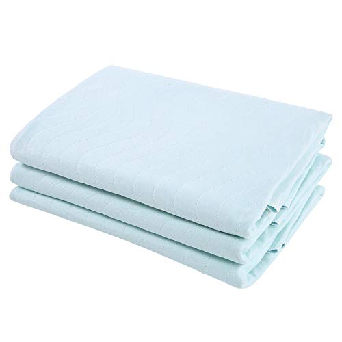 Sous-tapis imperméable pour incontinence lavable en coton réutilisable - 7