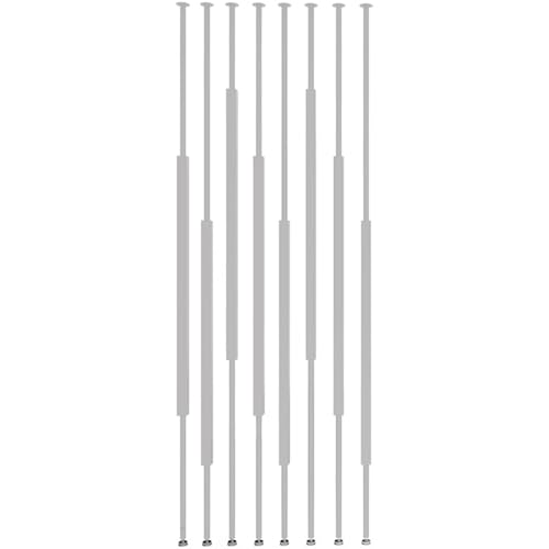 Pantallas de privacidad divisoras de habitación, paneles de separación de metal de piso a techo para decoración moderna de oficina, restaurante, entrada